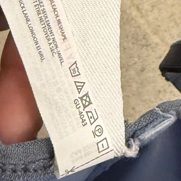 URBAN OUTFITTERS OUT FROM UNDER Women’s Slate Blue Modern Love Corset Top Size S - Picture 5 of 5